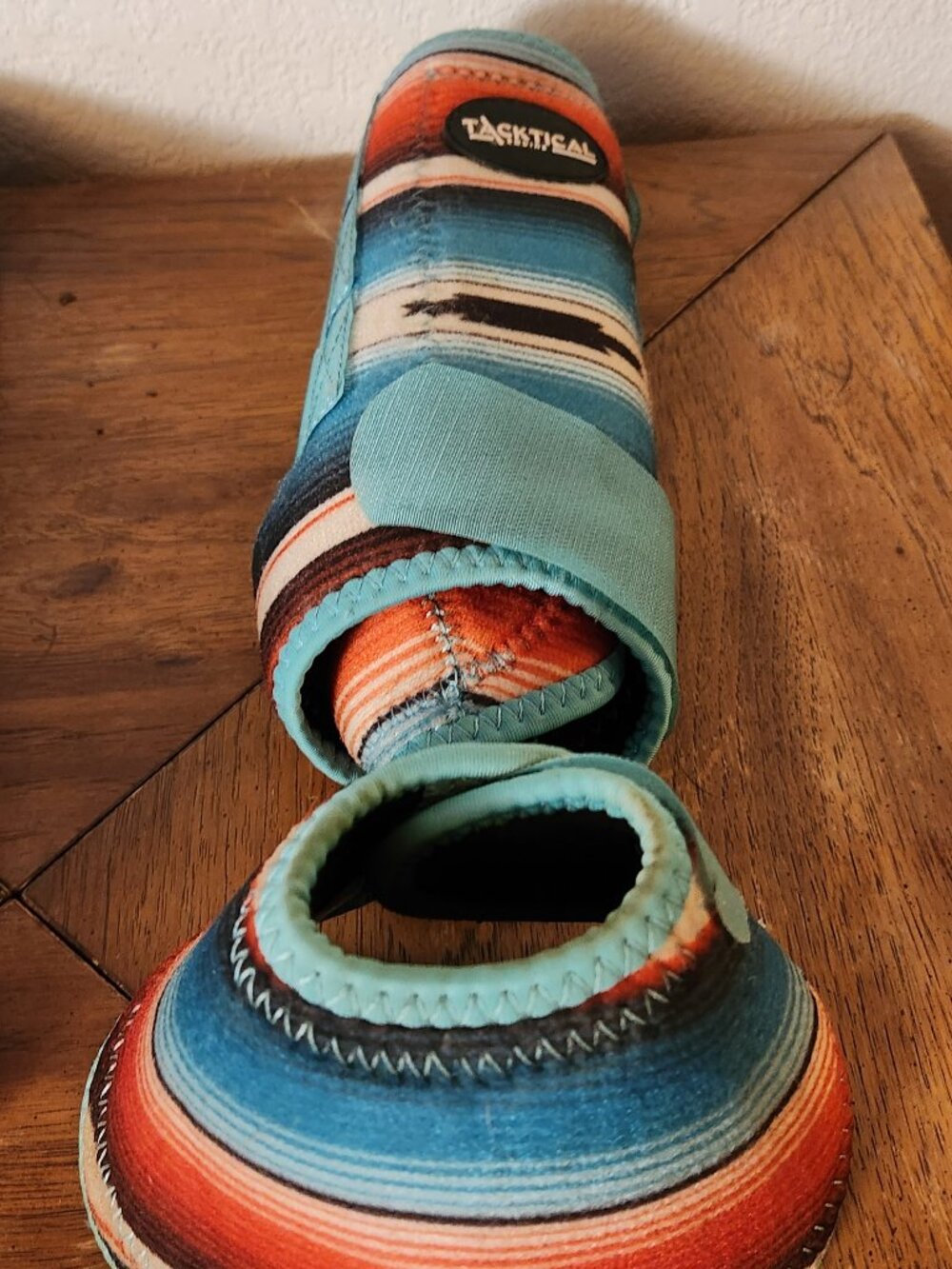 Rare Tacktical Equine Boot Set - Bright Serape (Medium)